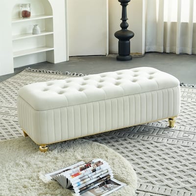 47.24''W Storage Ottoman