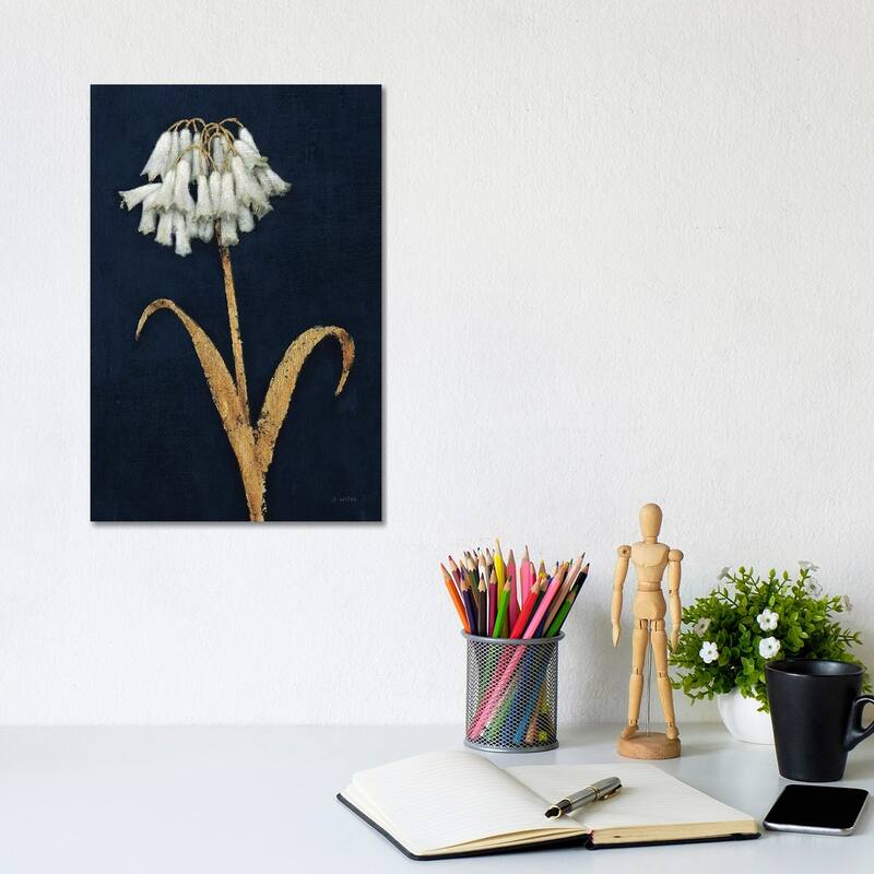 iCanvas "Shimmering Summer II Indigo Crop" by James Wiens Canvas Print - 12x8x0.75