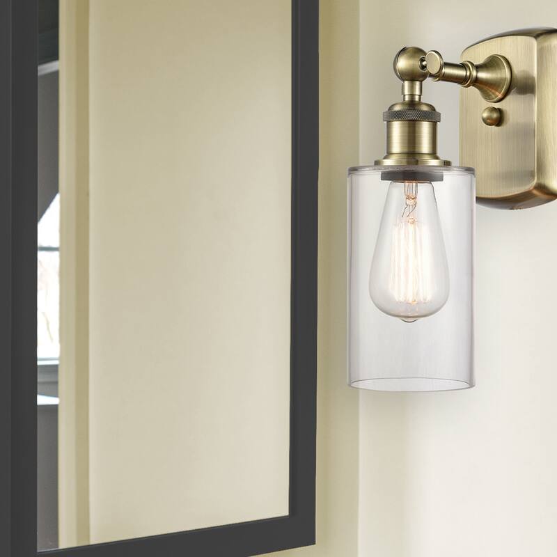 Innovations Lighting 516-1W-12-4 Clymer Sconce Clymer 12" Tall Wall