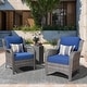 preview thumbnail 11 of 9, OVIOS 2-piece Patio Wicker Chairs Set