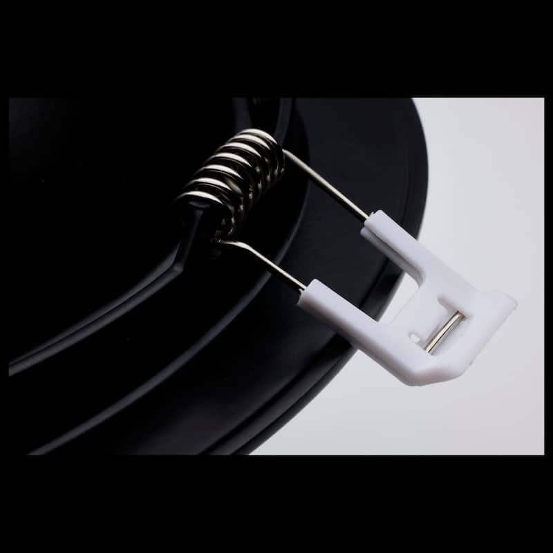 Starfish 15W LED Gimbal Downlight 6 Inch 2700K-5000K RGB Tunable White Remote Driver Black