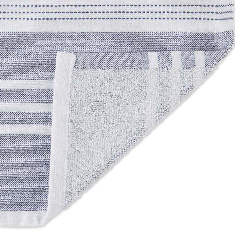 Asst Barn Red French Terry Dishtowel Set/3