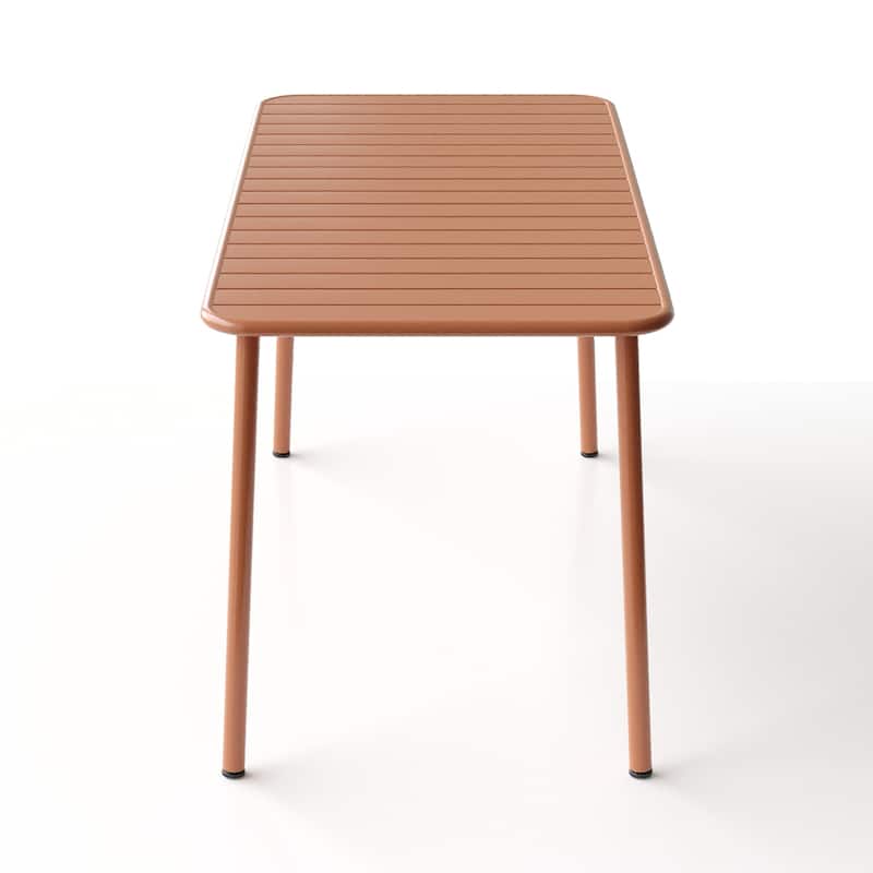 Sella long table outdoor dining table villa courtyard balcony table outdoor leisure table simple garden waterproof table
