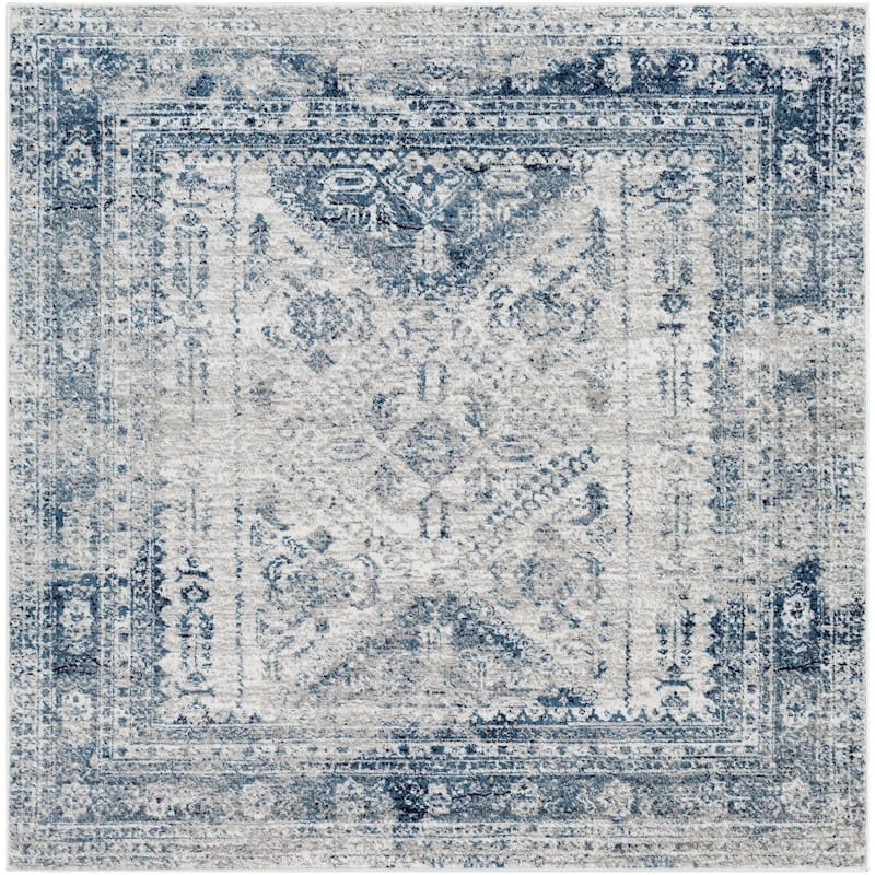 Livabliss Monte Carlo Updated Traditional Medallion Area Rug