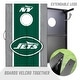 preview thumbnail 4 of 5, New York Jets NFL Compact 2x3 Tailgate Cornhole Board Set