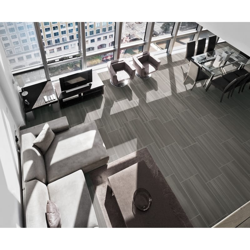 Ackland AKNPTGLA12X24M-CA Glacis - 12" x 24" Porcelain Solid Floor