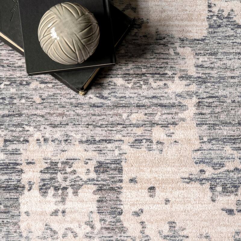 Nuloom Ariana SpinClean Machine Washable Abstract Area Rug