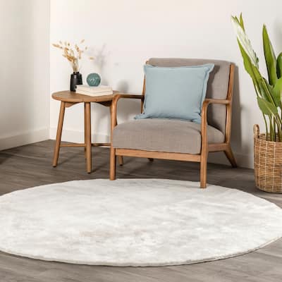 Nuloom Loni SuperiorWash Solid Machine Washable Shag Area Rug