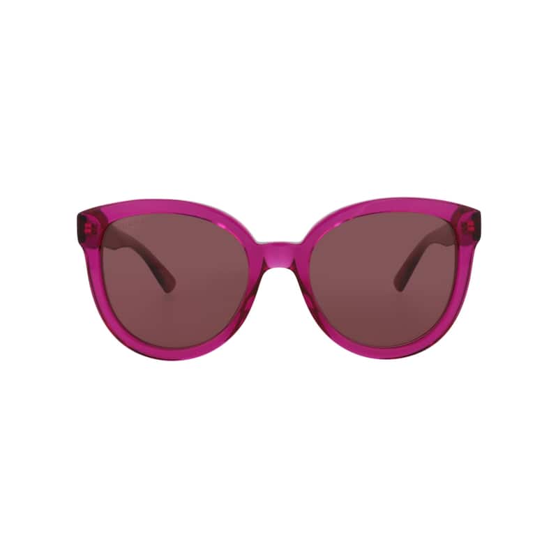 Gucci Round-Frame Recycled Acetate Sunglasses