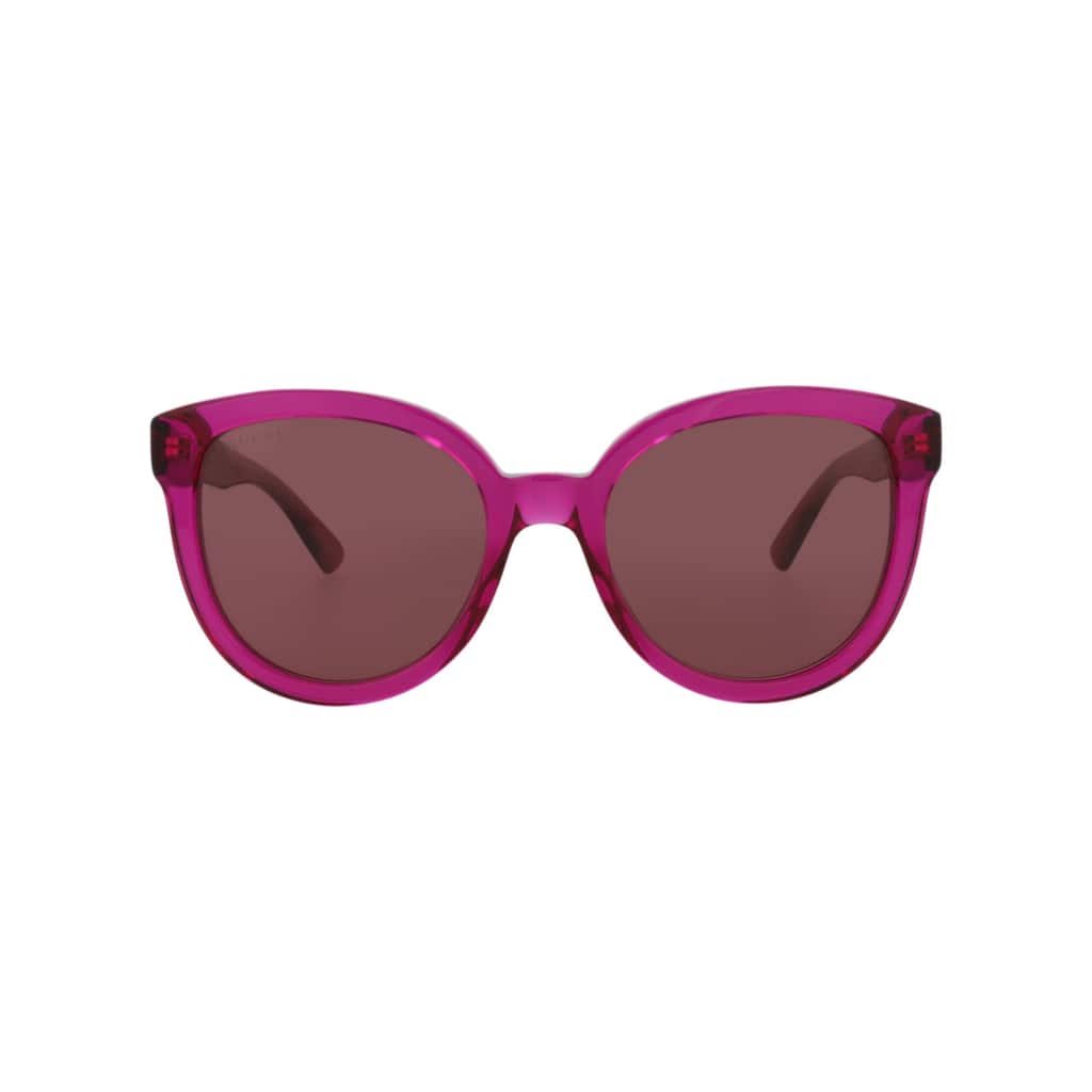 Gucci Round-Frame Recycled Acetate Sunglasses