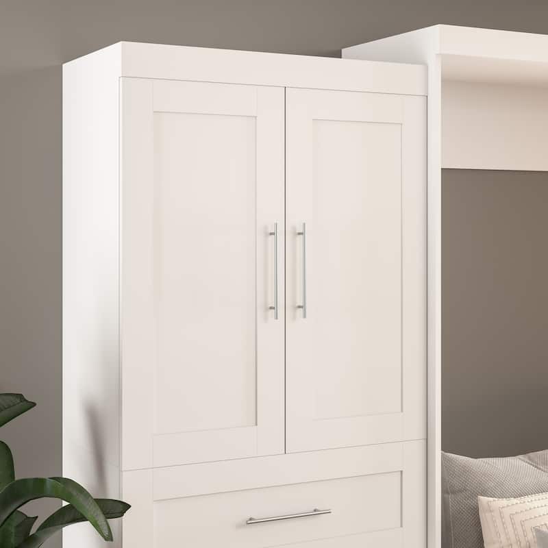 Pur 2 Door Set for Pur 36W Closet Organizer by Bestar - White