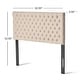 preview thumbnail 18 of 50, Jezebel Adjustable Full/Queen Tufted Headboard by Christopher Knight Home
