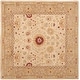 preview thumbnail 27 of 28, SAFAVIEH Handmade Anatolia Nola Traditional Hand-spun Wool Rug 6' Square - Sand/Walnut - Square