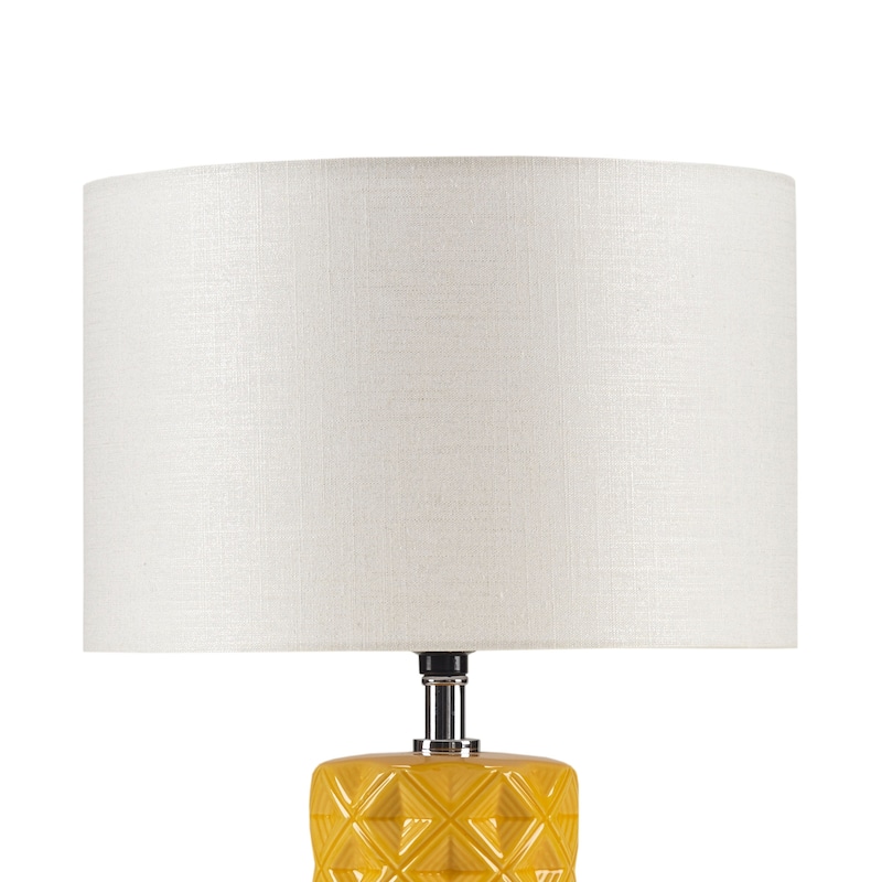 510 Design Macey Geometric Ceramic Table Lamp