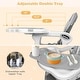 preview thumbnail 12 of 19, 5 in 1 Baby High Chair, Convertible Toddler Table Chair Set, Rocking Chair, Multi-Function Seat w/ Wheels, Adjustable Seat Back