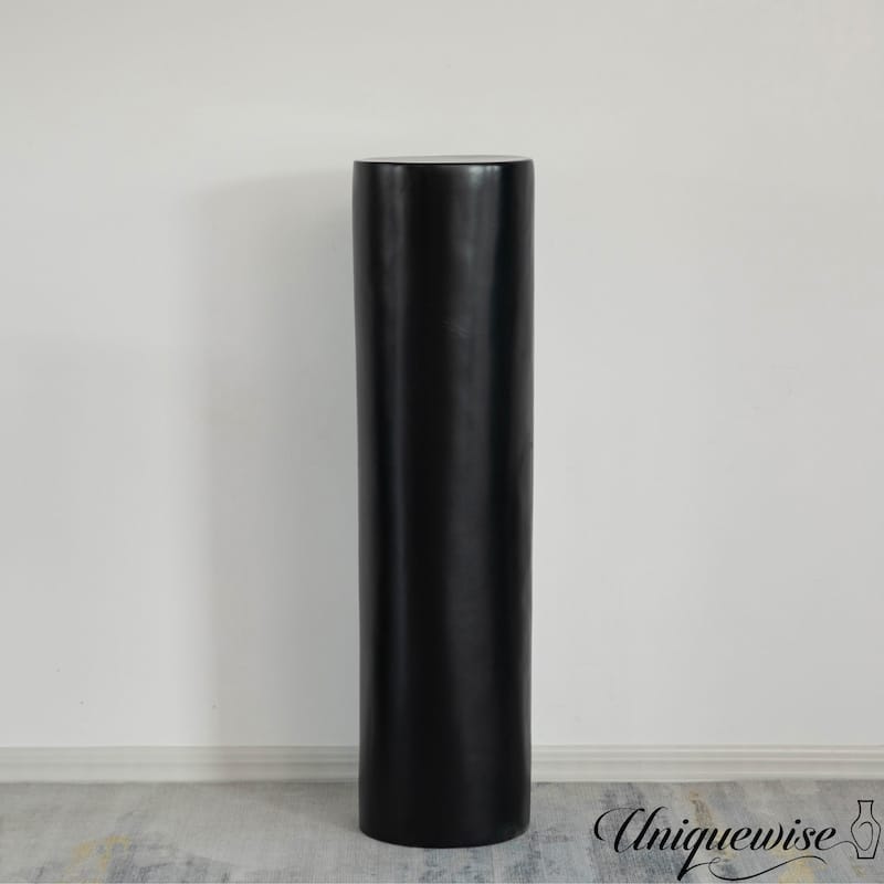 Fiberglass Pillar Column Stand -Photography Props - Stylish Cylinder Shape Versatile Pedestal, Living Room, or Dining Room Decor