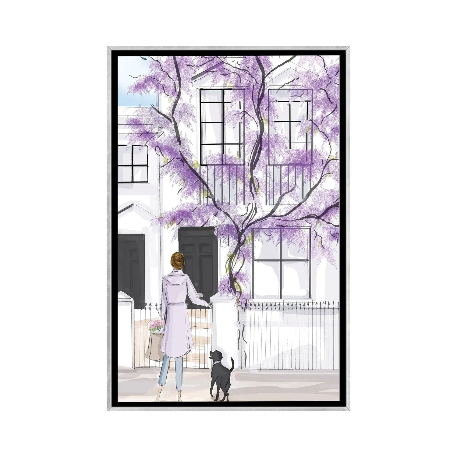 iCanvas "Weekend In Kensington" by Heather Stillufsen Framed