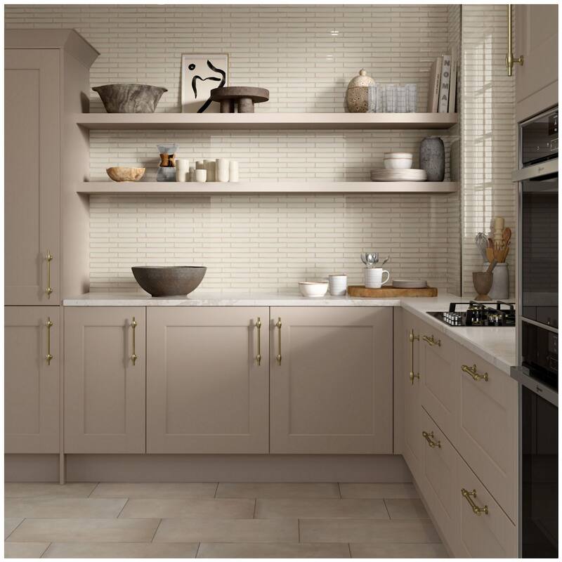 Emser Tile W95REGA1212MOF Regala - 12" x 12" Linear Wall Tile - Glossy
