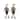 A&B Home Set of 2 Hanging Elf Figures
