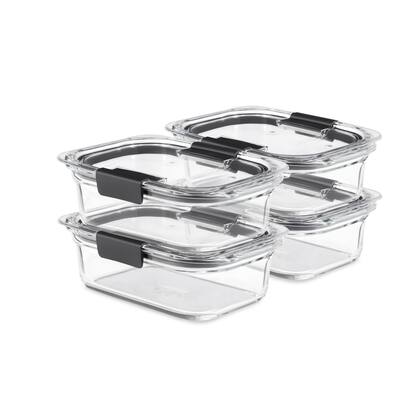 Glass food storage box