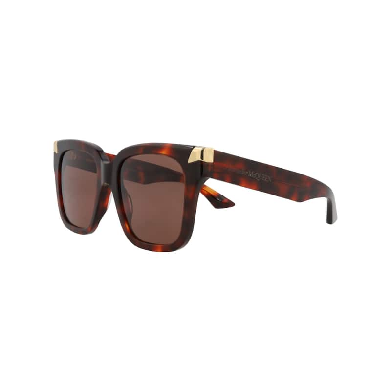 Alexander McQueen Square-Frame Recycled Acetate Sunglasses
