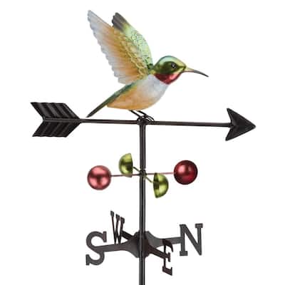 Weathervane Stake - Ruby Throated