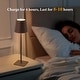 preview thumbnail 27 of 30, C Cattleya 4-Pack LED Cordless 3CCT Dimmable Portable Table Lamps