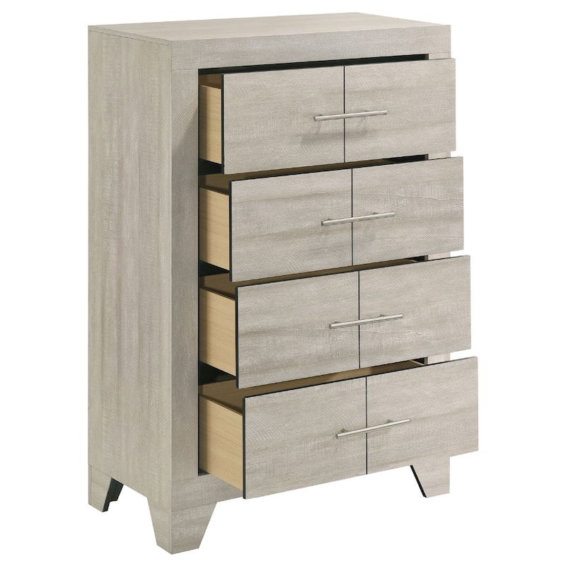 cream tall dresser Philip Modern Classic Cream Raffia Mahogany Wood Tall Dresser