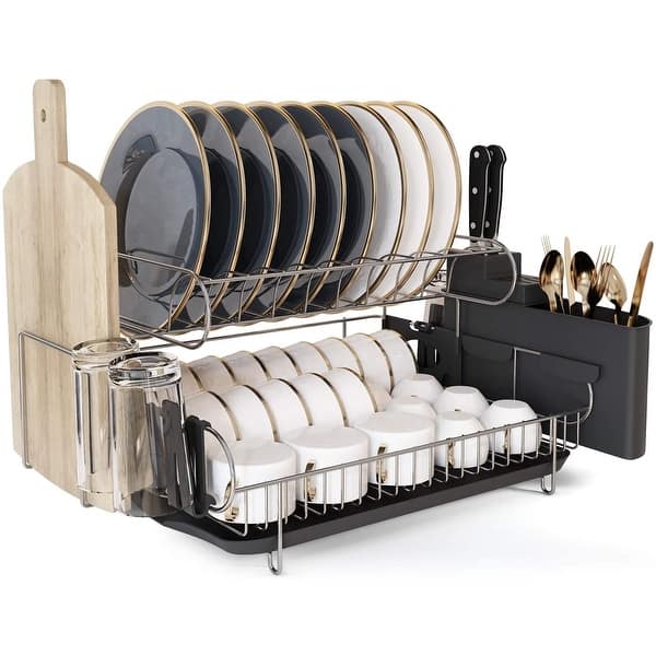 2023 New Luxury Home Kitchen Cutting Board Dish Drying Rack Dish