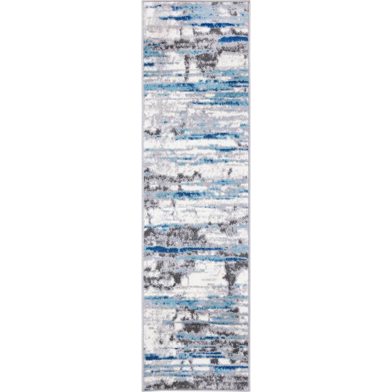 World Rug Gallery Vintage Abstract Modern Area Rug