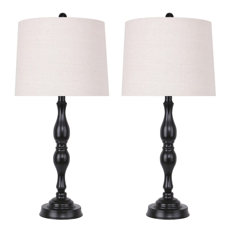 Smith 27.5" Metal Table Lamp (Set of 2)