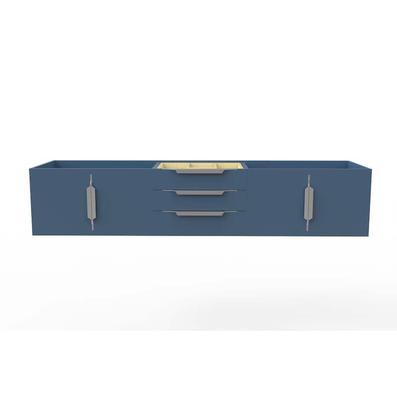 Alpine 72" Wall Mounted Bathroom Vanity (Base Only)