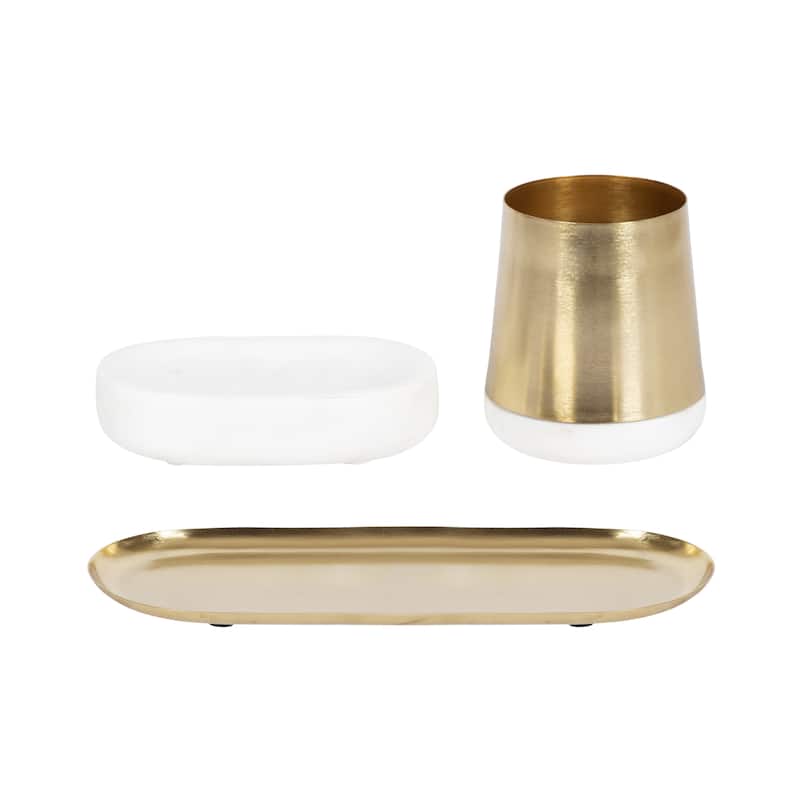 Kate and Laurel Koni 3 Piece Organization Set