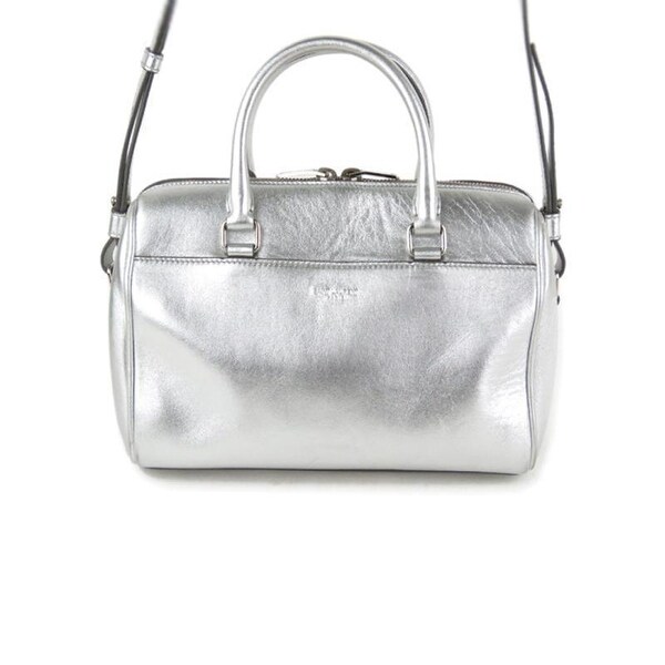 silver metallic pocketbook