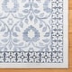 preview thumbnail 15 of 173, Gertmenian Crystal Print Soft Flat Pile Polyester Slip Resistant Washable Indoor Printed Area Rug Collection