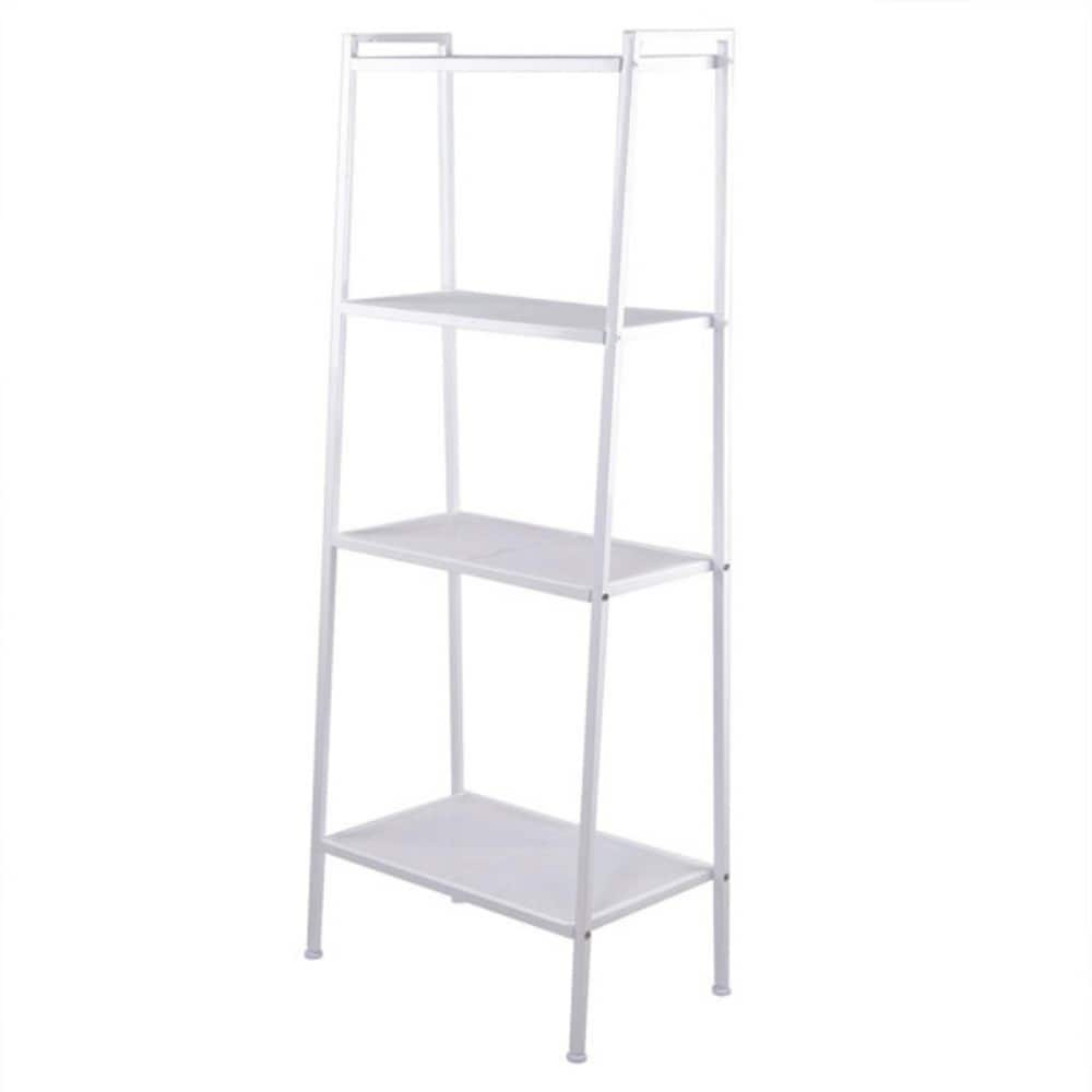 Widen 4 Tiers Bookshelf Ivory White - 23.62 x 13.78 x 57.87