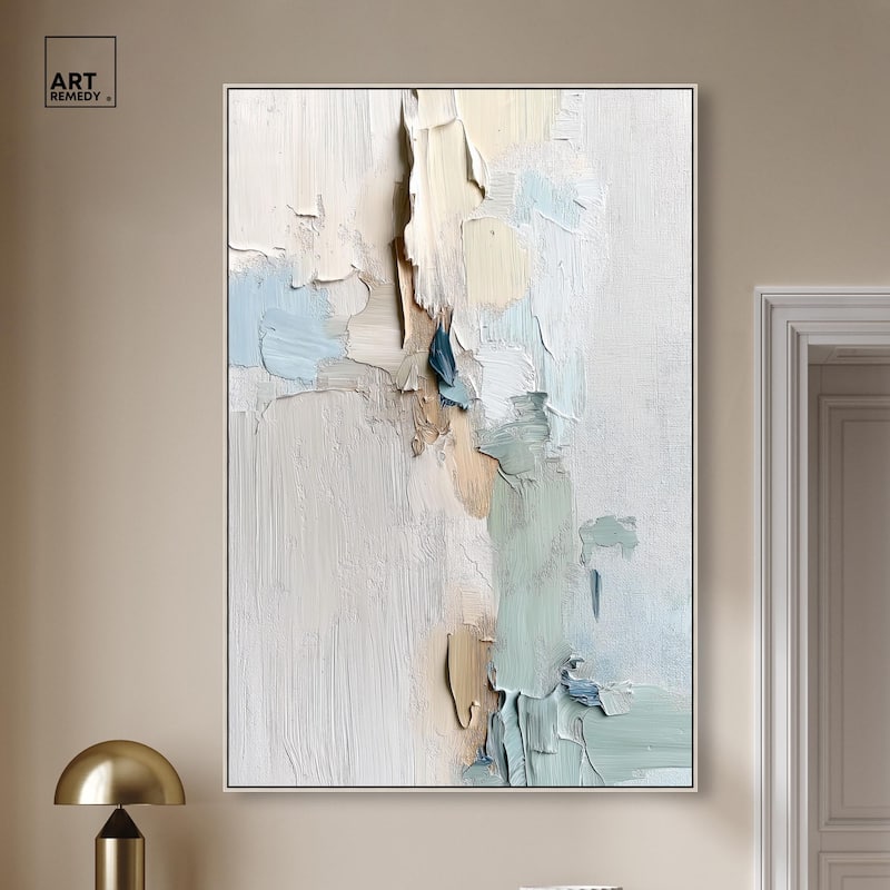 Impasto Intervals III Canvas by Art Remedy
