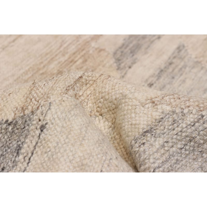 Ankara Ivory Kilim 5'0" x 6'10" - 5'0 x 6'10