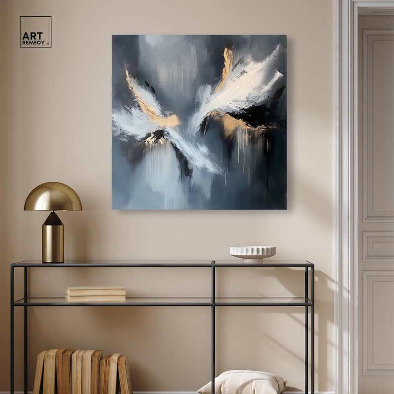 Wings of Gold Canvas by Art Remedy, Gallery Wrapped