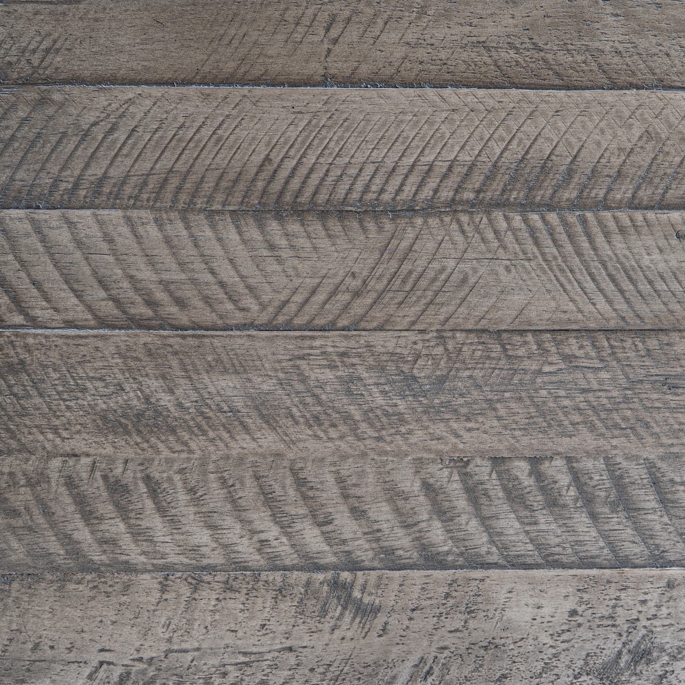 Montana Acacia Wood Bedside Cabinet Rustic Farmhouse End Table Storage