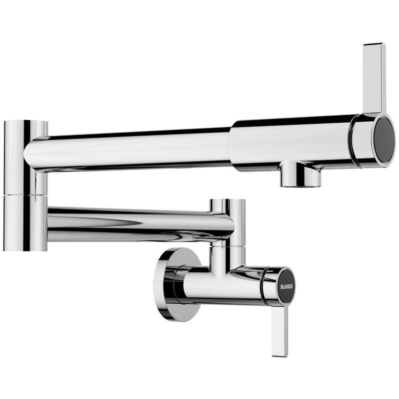 Blanco 527485 Culina II 1.5 GPM Wall Mounted Single Hole Pot Filler - Polished Chrome