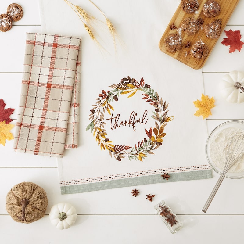 Assorted Autumn Dishtowel (Set of 2)