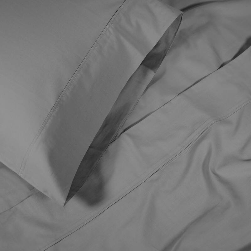 Superior Cotton Percale Solid Bed Sheet Set