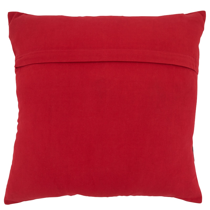 Christmas Pillow With Santa Belt Design