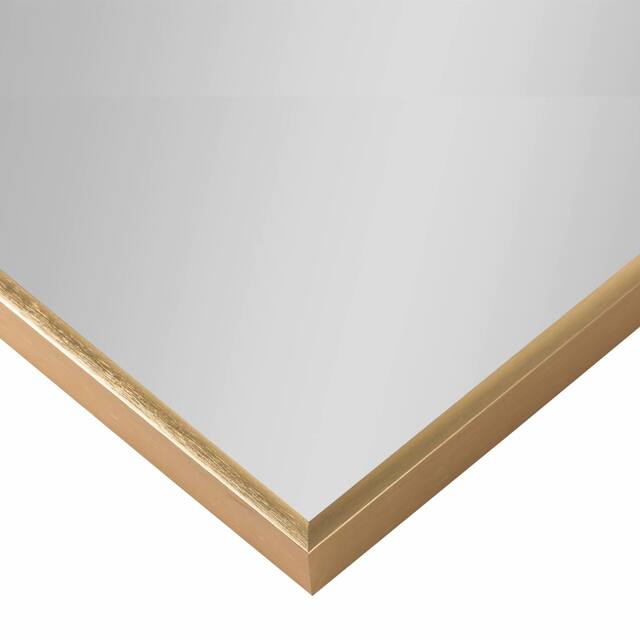 Modern Aluminum Alloy Thin Framed Full Length Floor Mirror