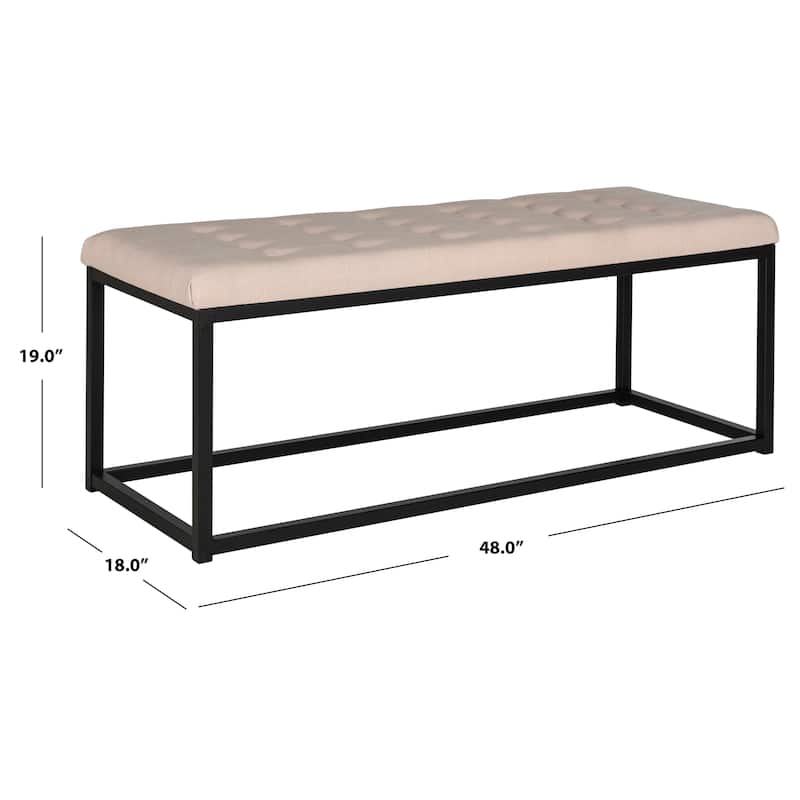 SAFAVIEH Nejla Bench - 48" x 18" x 19"
