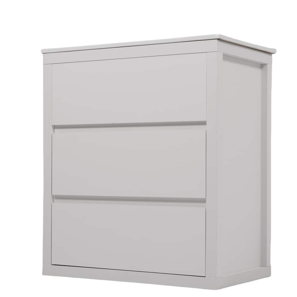 30"Bathroom Vanity with Ceramic Sink and 2 Drawers, Freestanding Vanity with Smooth Drawer Slides & Waterproof Finish