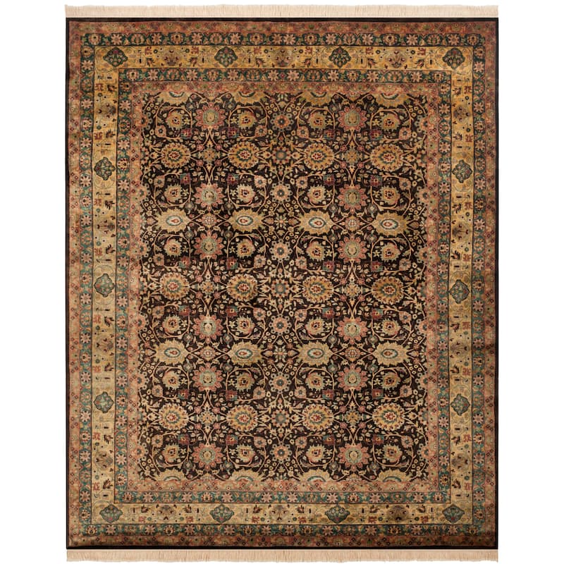SAFAVIEH Couture Hand-knotted Ganges River Monta Traditional Oriental Wool - 8' x 10' - Assorted