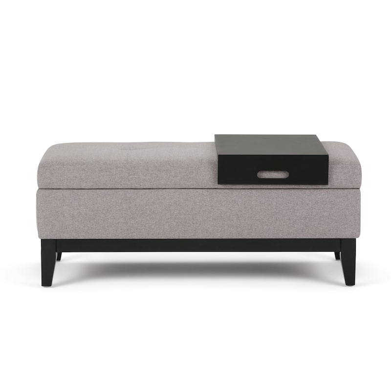 WYNDENHALL Jackson 42 inch Wide Rectangle Storage Ottoman