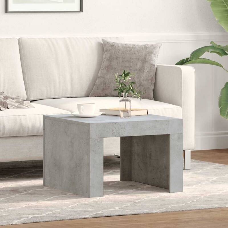 vidaXL Coffee Table Engineered wood Small Durable - Grey